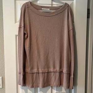 Free people north shore thermal tunic-XS
